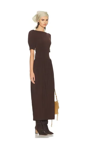 The Simone Tie Back Jersey Dress in . Size M. Also in S, XS - Helsa - Modalova