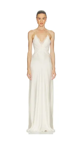 Mix Media Slip Dress in . - size M (also in XL) - Helsa - Modalova