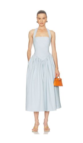 KLEID FAILLE HALTER MIDI DRESS in . Größe M. Also in S, XS, XXS - Helsa - Modalova