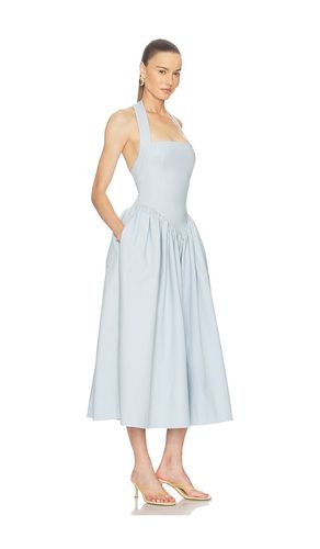 KLEID FAILLE HALTER MIDI DRESS in . Größe M. Also in S, XS, XXS - Helsa - Modalova