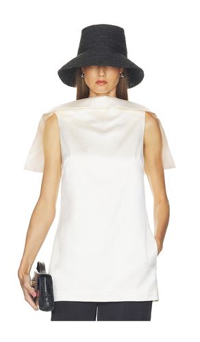 Folio Tunic in Double Face Satin in . - size L (also in M, S, XL, XS, XXS) - Helsa - Modalova
