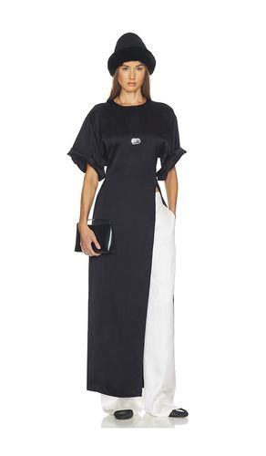 Longline Shirt in Double Face Satin in . - size L (also in M, S, XL, XS, XXS) - Helsa - Modalova