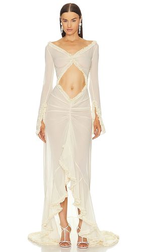 The Hilma Gown in Yellow. - size M (also in S, XS, XXS) - Helsa - Modalova