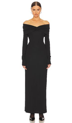 KLEID MATTE JERSEY OFF SHOULDER in . Größe L. Also in M, S, XS, XXS - Helsa - Modalova