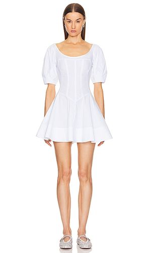 Poplin Sculptural Mini Dress in . - size M (also in S, XL) - Helsa - Modalova