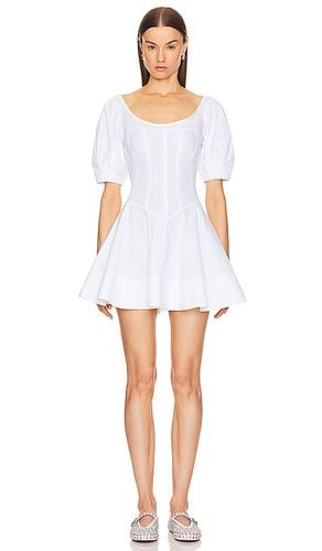 Poplin Sculptural Mini Dress in . - size M (also in S, XS) - Helsa - Modalova