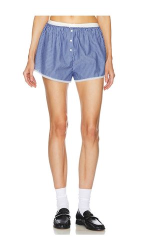 Pinstripe Poplin House Short in Multi. - size M (also in S, XL) - Helsa - Modalova