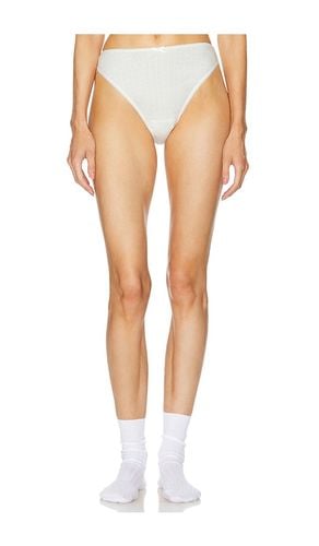 Pointelle High Cut Panty in . - size M (also in S, XL, XS, XXS) - Helsa - Modalova