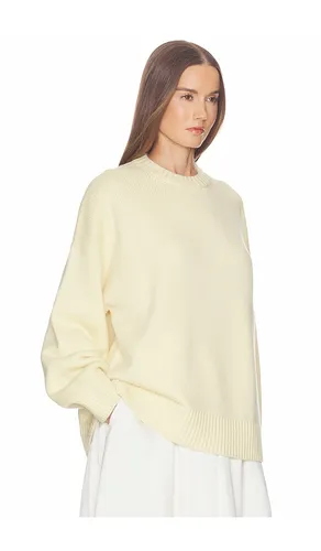 Chloey Wool Cashmere Sweater in Yellow. - size L (also in M, S, XL, XS, XXS) - Helsa - Modalova