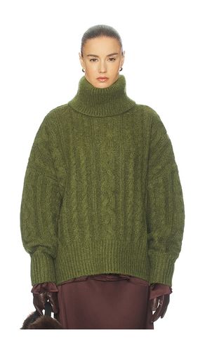 Claudiya Cable Turtleneck in . Size M. Also in S - Helsa - Modalova