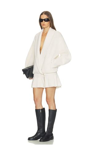 Blanche Peplum Cardigan in . - size M (also in S, XL, XS) - Helsa - Modalova