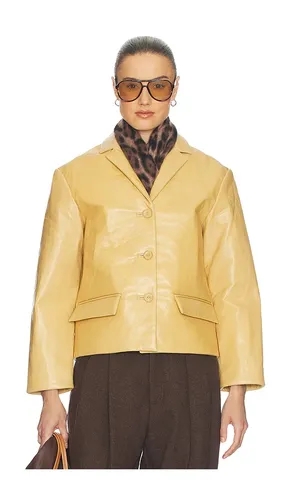 Puffy Leather Jacket in . Size M. Also in S, XS - Helsa - Modalova