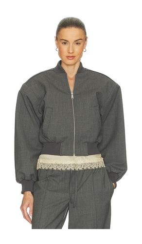 JACKE WOOL BLEND BOMBER in . Größe L. Also in M, S, XL, XS, XXS - Helsa - Modalova