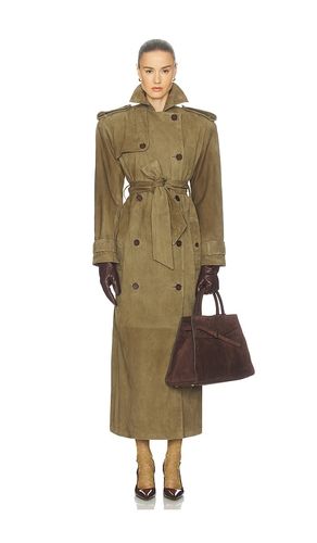 MANTEL SUEDE TRENCH COAT in . Größe S. Also in XS - Helsa - Modalova