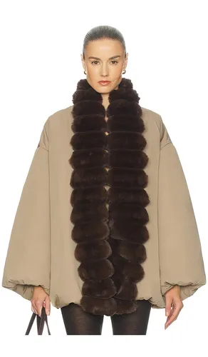 Bubble Puffer With Faux Fur in . - size L (also in M, S, XL, XS) - Helsa - Modalova