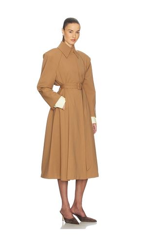 Wool Blend Midi Trench in . Size M. Also in S, XS - Helsa - Modalova
