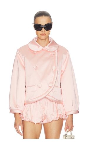 Sateen Puff Jacket in . Size L. Also in M, S, XL, XS - Helsa - Modalova