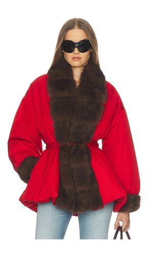 Bubbled Puffer With Faux Fur in . Größe L. Also in M, S, XL, XS - Helsa - Modalova