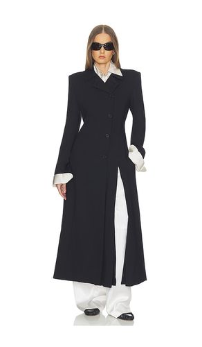 Wool Blend Asymmetrical Suiting Jacket With Slits in . - size L (also in M, S, XL) - Helsa - Modalova