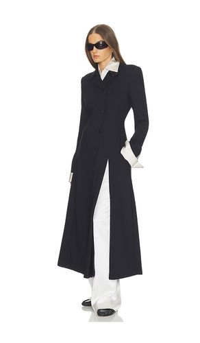 Chaqueta wool blend asymmetrical suiting jacket with slits en color negro talla L (también en XL) - Helsa - Modalova