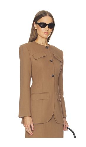 Wool Blend Suiting Jacket With Bows in . Taglia L. Also in XS, XXS - Helsa - Modalova