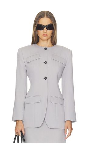 Wool Blend Suiting Jacket With Bows in . Taglia L. Also in S, XXS - Helsa - Modalova