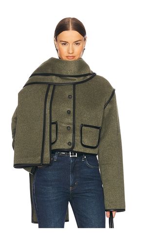 JACKE MIT ABNEHMBAREM SCHAL BOXY in . Größe S. Also in XS, M - Helsa - Modalova