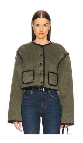 JACKE MIT ABNEHMBAREM SCHAL BOXY in . Größe S. Also in XS - Helsa - Modalova