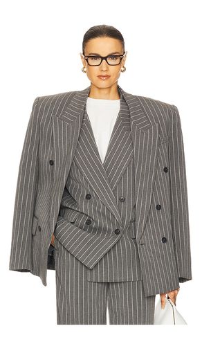 Pinstripe Double Breasted Blazer in . - size L (also in M, S, XL, XS) - Helsa - Modalova