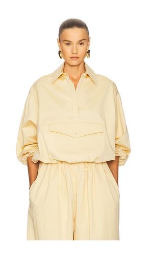 Cotton Twill Anorak in Yellow. - size L (also in XL, XXS) - Helsa - Modalova
