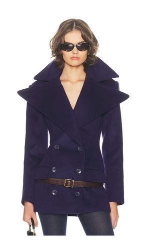 The Dramatic Collar Peacoat in . - size L (also in M, S, XL, XS) - Helsa - Modalova