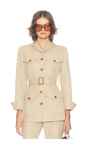 The Leisure Suit Jacket in Tan. - size L (also in M, S, XL) - Helsa - Modalova