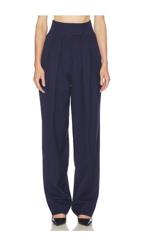 HOSE HIGH WAIST PLEATED SUIT TROUSER IN WOOL in . Größe M. Also in S, XL, XS, XXS - Helsa - Modalova