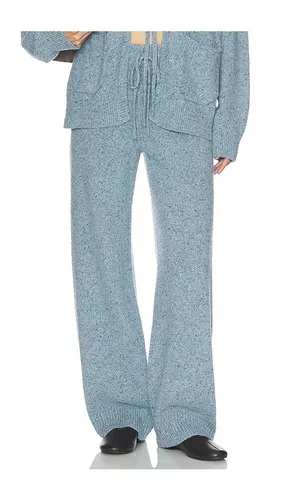 Paxton Fleck Knit Pant in Blue. - size L (also in M, S, XL, XS, XXS) - Helsa - Modalova