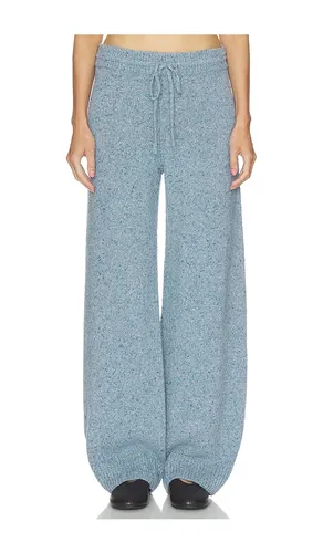 Paxton Fleck Knit Pant in Blue. - size L (also in M, S, XL, XS, XXS) - Helsa - Modalova