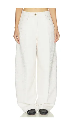 Tweed Barrel Pant in . - size L (also in M, S, XL, XS, XXS) - Helsa - Modalova