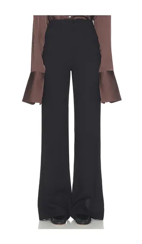 Wool Blend Double Loop Trousers in . - size L (also in M, S, XL, XS, XXS) - Helsa - Modalova