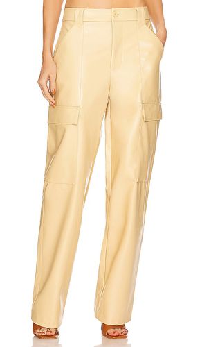 Waterbased Faux Leather Cargo Pant in . - size L (also in M, XL) - Helsa - Modalova