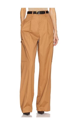 Paperbag Pant in Tan. - size M (also in S, XS) - Helsa - Modalova