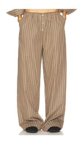 Pinstripe Poplin House Pants in . - size L (also in XL) - Helsa - Modalova