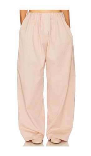 Cotton Twill Puff Pant in Blush. - size M (also in XL) - Helsa - Modalova
