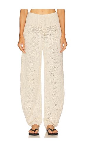 Janize Knit Pant in Beige. - size L (also in M, S) - Helsa - Modalova