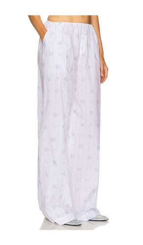 House Pants in Fleur Print Stripe in . Size L. Also in M, S, XL - Helsa - Modalova