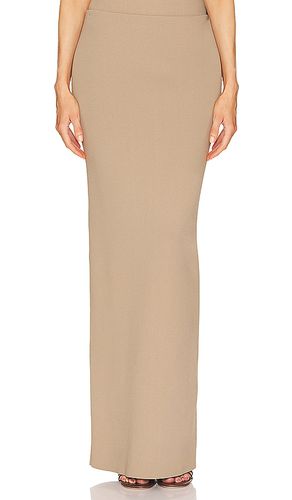 Carina Knit Skirt in Tan. - size L (also in M, S, XL, XS) - Helsa - Modalova