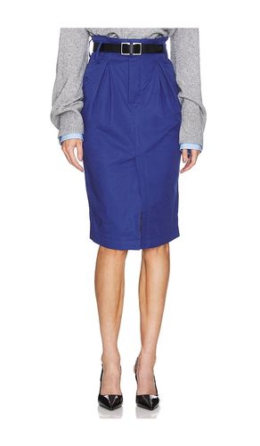 Paperbag Skirt in Blue. - size L (also in M, XL, XS, XXS) - Helsa - Modalova