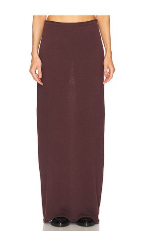 Palmer Knit Skirt in Brown. - size L (also in M, XL, XS, XXS) - Helsa - Modalova
