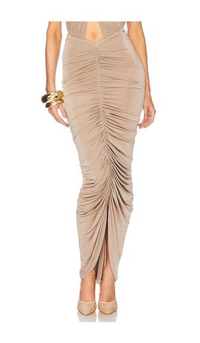 Bianca Ruched Midi Skirt in . - size L (also in M, S, XL, XS, XXS) - Helsa - Modalova