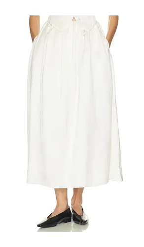 Gala Skirt in Double Face Satin in . Size L. Also in M, S, XS, XXS - Helsa - Modalova