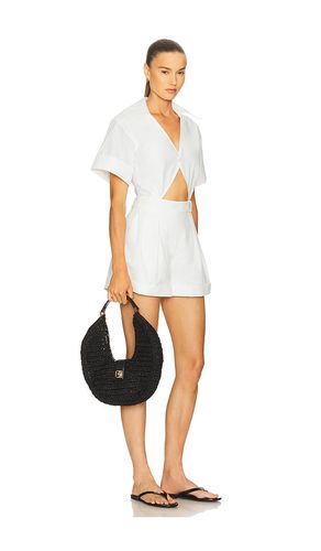 Romper in Tech Poplin in . Size L. Also in XL - Helsa - Modalova