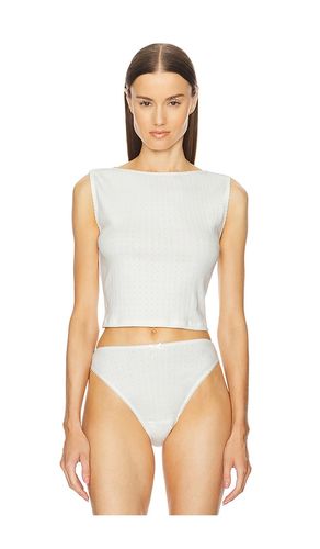 Pointelle Muscle Tank in . - size M (also in S, XL, XS, XXS) - Helsa - Modalova